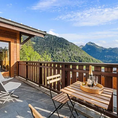 Mountain Views Balcony Stylish 3 Bed * Morzine